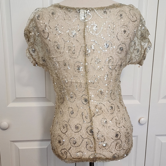 NikiBiki Vintage Lace Embellished Top - Picture 6 of 15